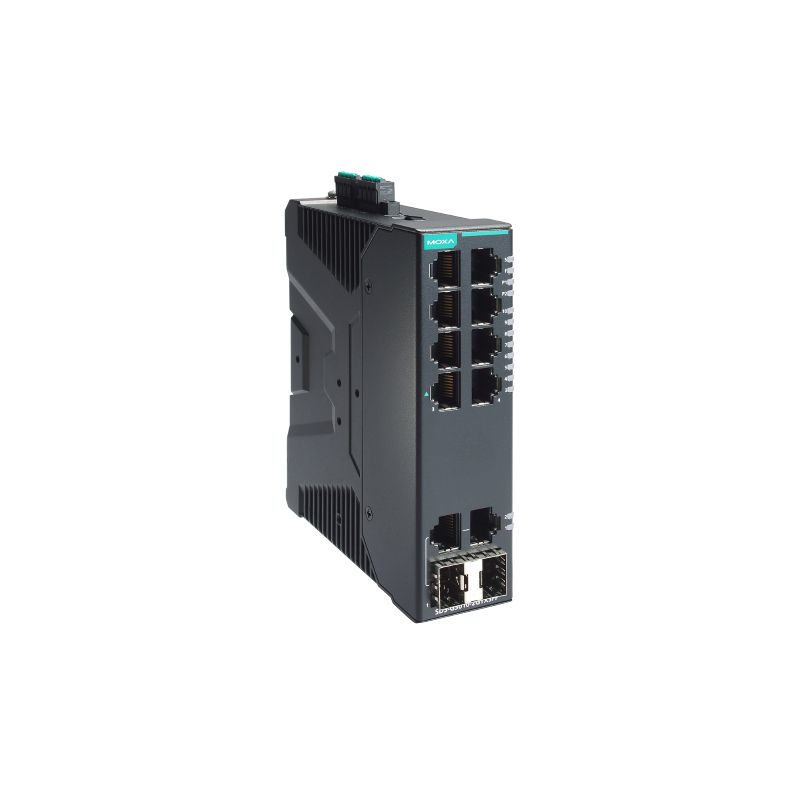 Moxa SDS-3010-2GTXSFP 10埠 Layer 2 智慧型乙太網路交換器